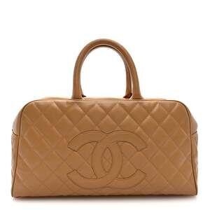 Chanel Caviar Quilted Large Bowler Bag #255440C18B